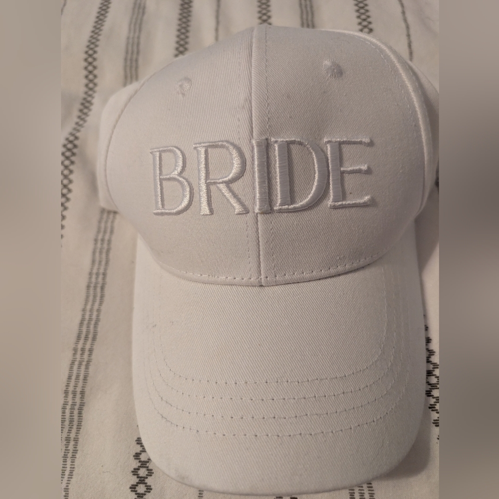 White Bride Trucker Hat